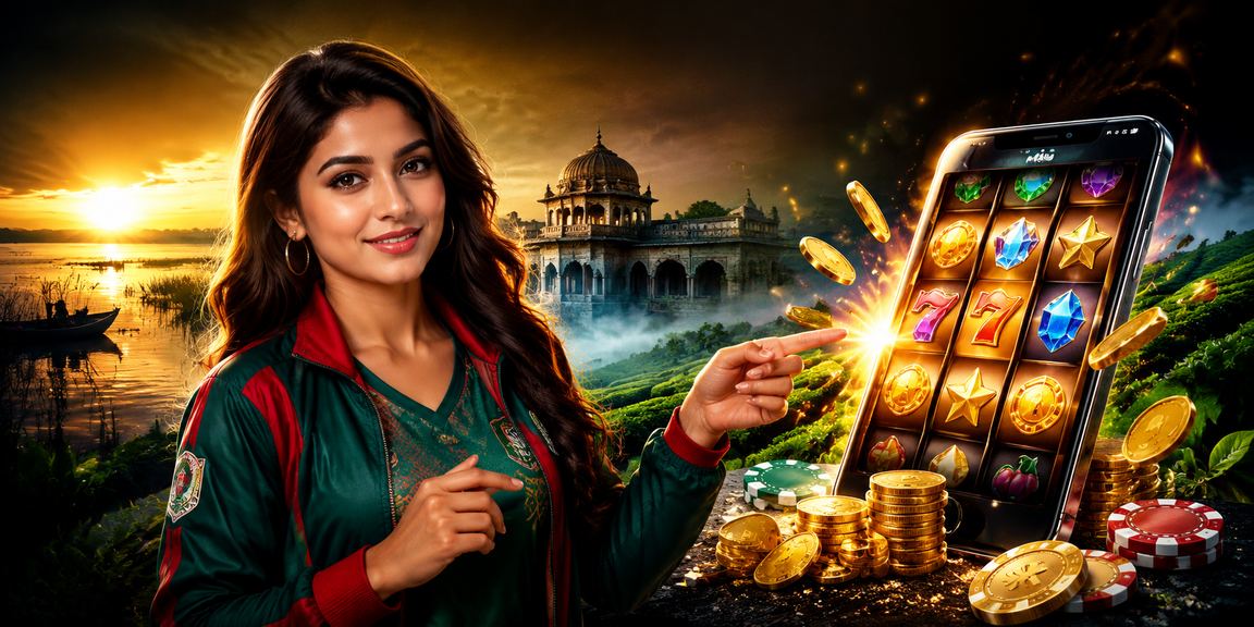 বাংলাদেশের একটি ক্রিকেট বেটিং দৃশ্য, টাঙ্গুয়ার হাওরে চা বাগান পটভূমিতে